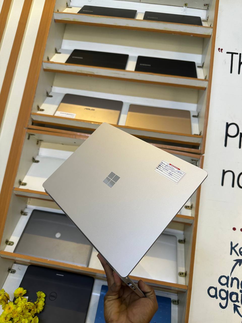 surface laptop 2 angle