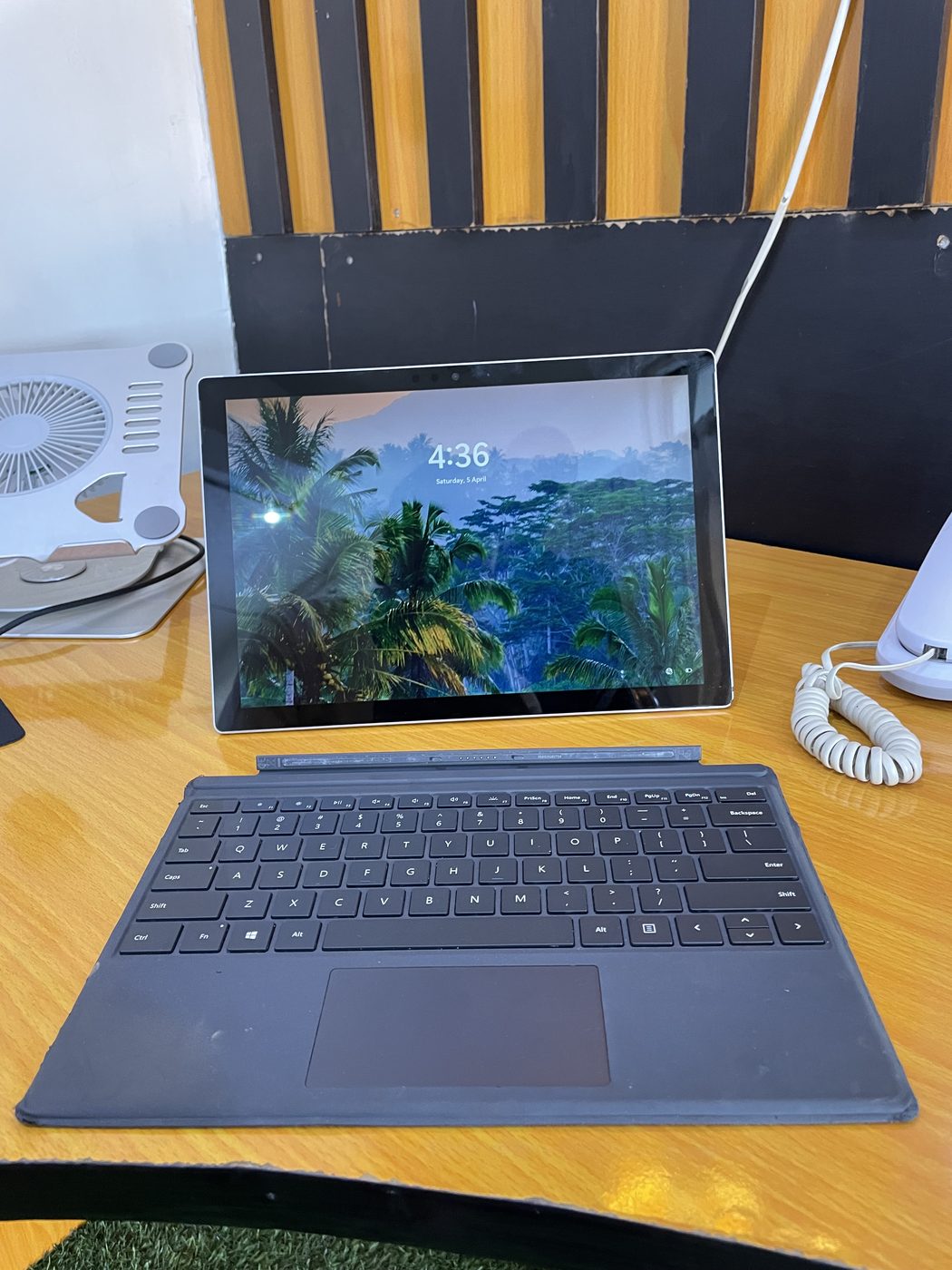 Microsoft Surface angle